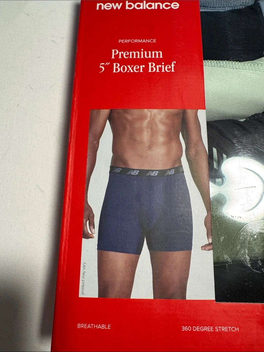 New Balance Boxer Briefs Mens Large 6 Pack